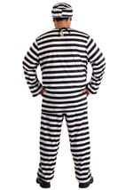 Striped Plus Size Prisoner Costume Alt 1