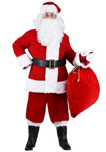 Click Here to buy Plus Size Premiere Santa Suit  Costume from HalloweenCostumes, CDN Funds & Shipping