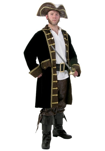 Click Here to buy Mens Plus Size Realistic Pirate Costume from HalloweenCostumes, CDN Funds & Shipping