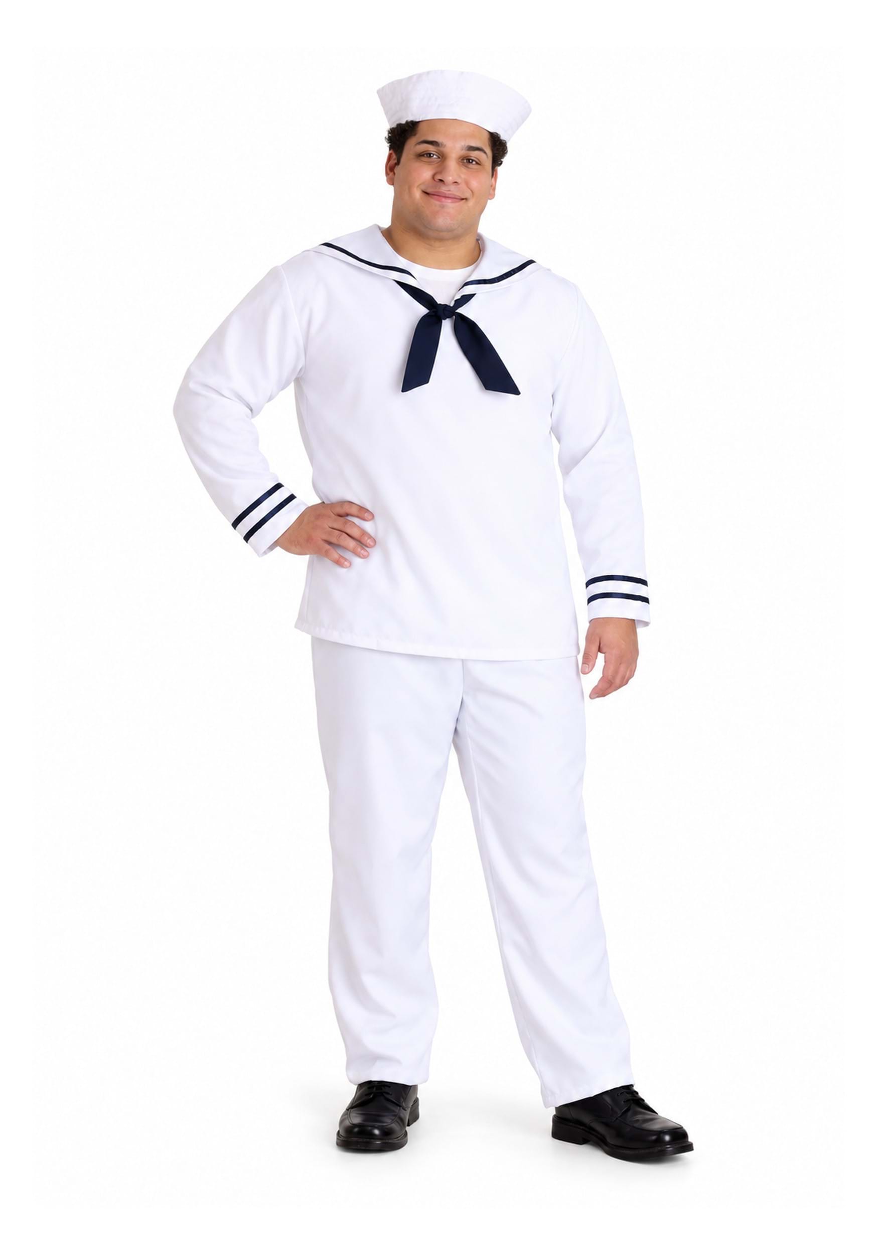 Plus Size Men's Sailor Costume