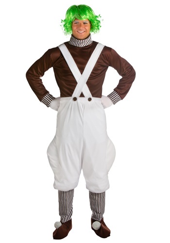Click Here to buy Chocolate Factory Worker Plus Size Costume from HalloweenCostumes, CDN Funds & Shipping