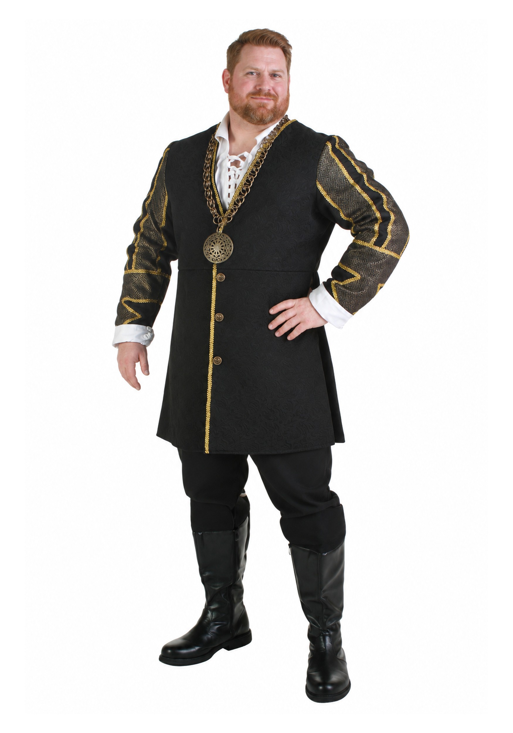 Men's Plus Size King Henry VIII Costume | Plus Size Costumes