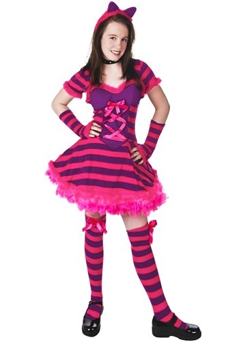 Click Here to buy Teen Wonderland Cat Costume from HalloweenCostumes, CDN Funds & Shipping