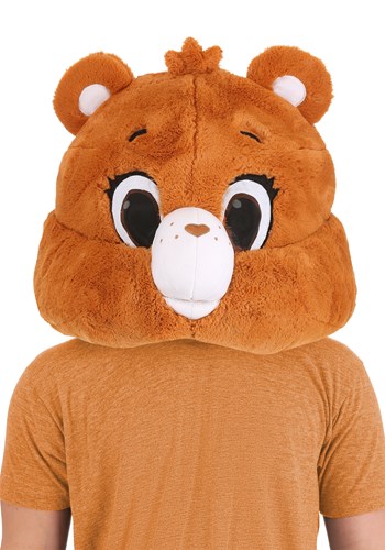Click Here to buy Care Bears Tenderheart Mascot Mask for Adults from HalloweenCostumes, CDN Funds & Shipping