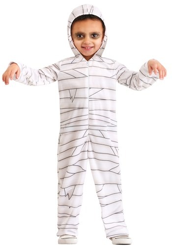 Click Here to buy Cozy Mummy Toddler Costume from HalloweenCostumes, CDN Funds & Shipping