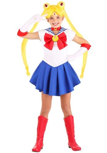 Click Here to buy Girls Sailor Moon Costume from HalloweenCostumes, CDN Funds & Shipping
