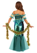 Girl's Sea Siren Costume Back