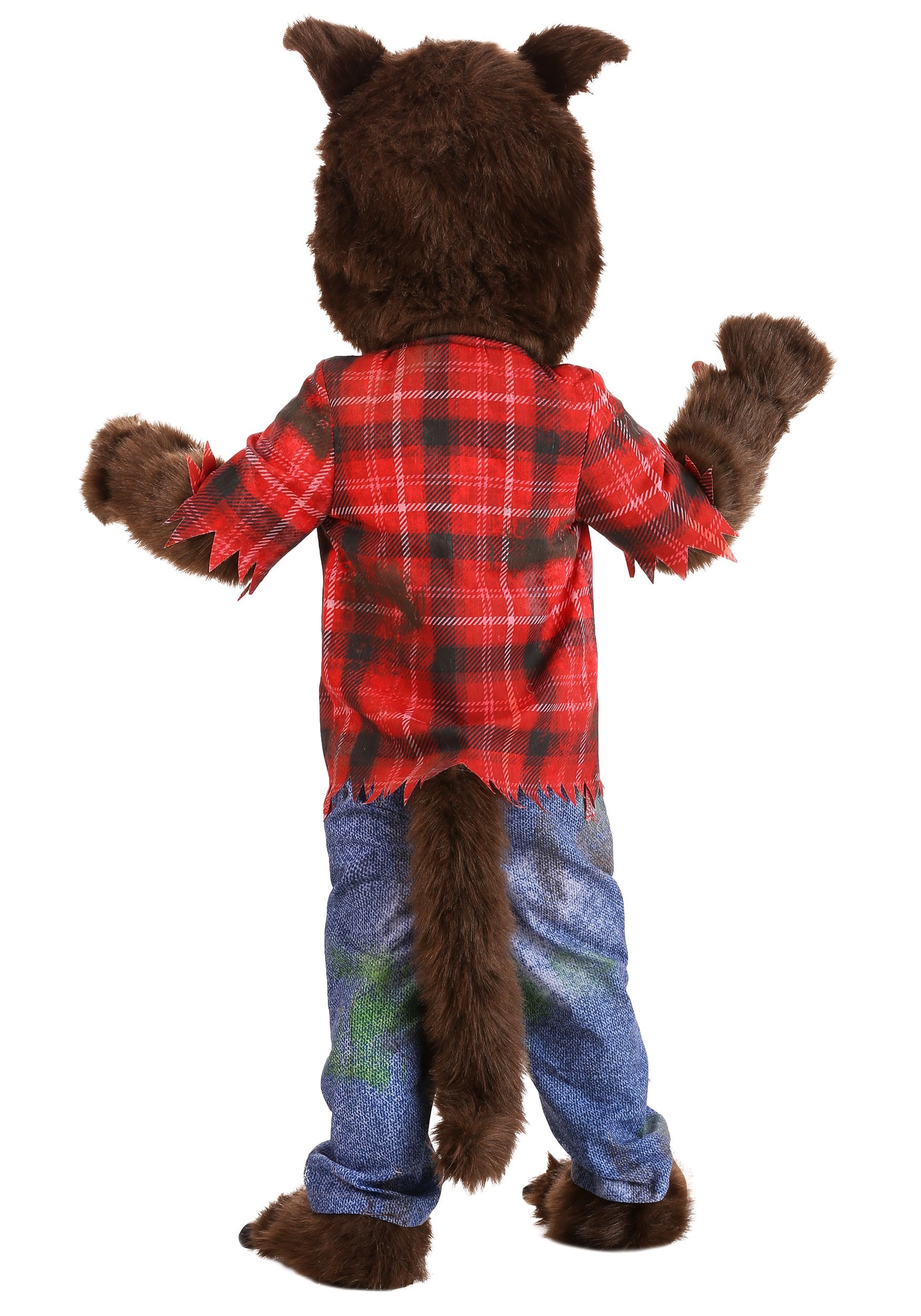 Toddler Werewolf Brown Costume , Exclusive , Made By Us