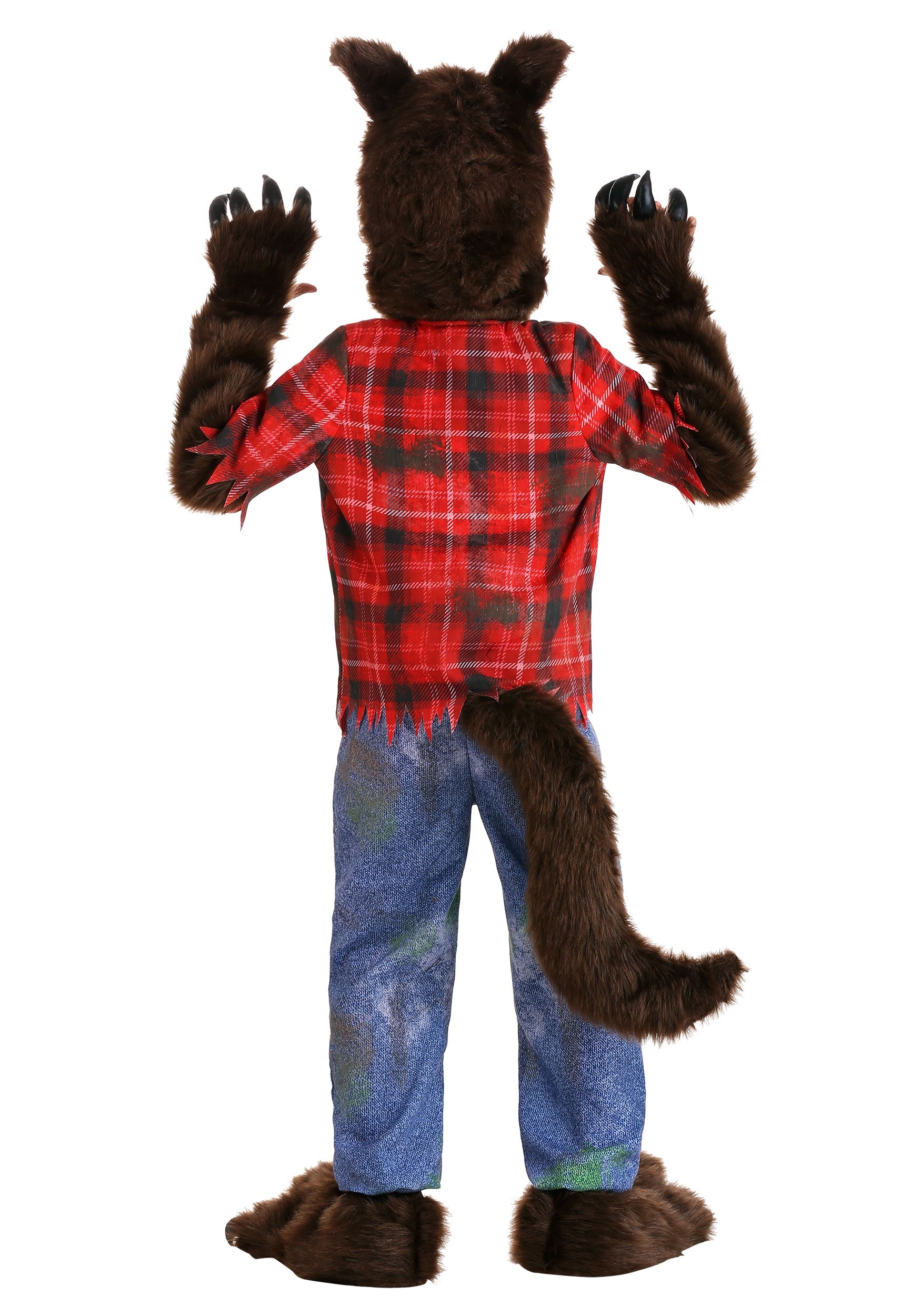 Kids Costume Brown Werewolf