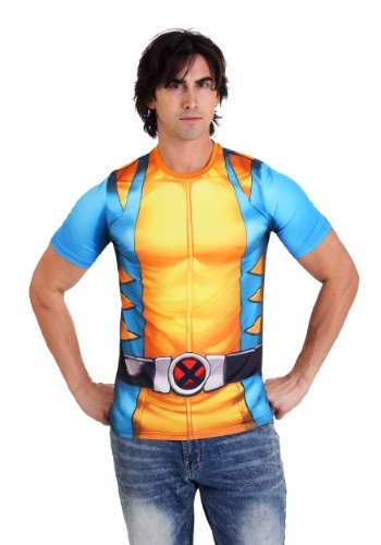 Click Here to buy Marvels X-Men Wolverine Mens Costume Tee from HalloweenCostumes, CDN Funds & Shipping