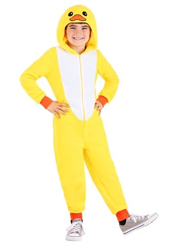 Child Yellow Duck Onesie Alt 2