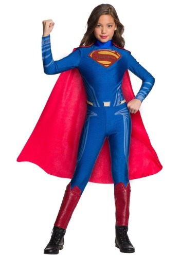 DC Superman Girls Jumpsuit Costume