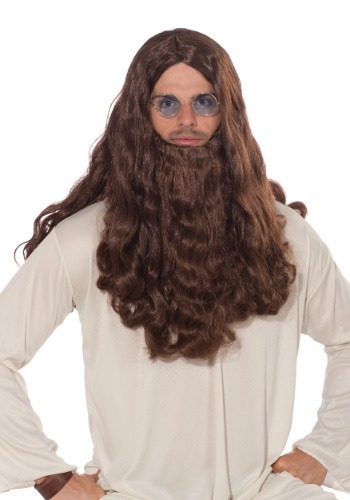 Guru-vy Long Hair Adult Wig and Beard