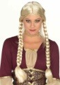 Women's Blonde Renaissance Braided Wig