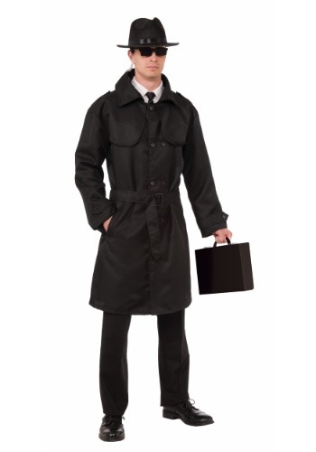 Click Here to buy Secret Agent Mens Trench Coat from HalloweenCostumes, CDN Funds & Shipping
