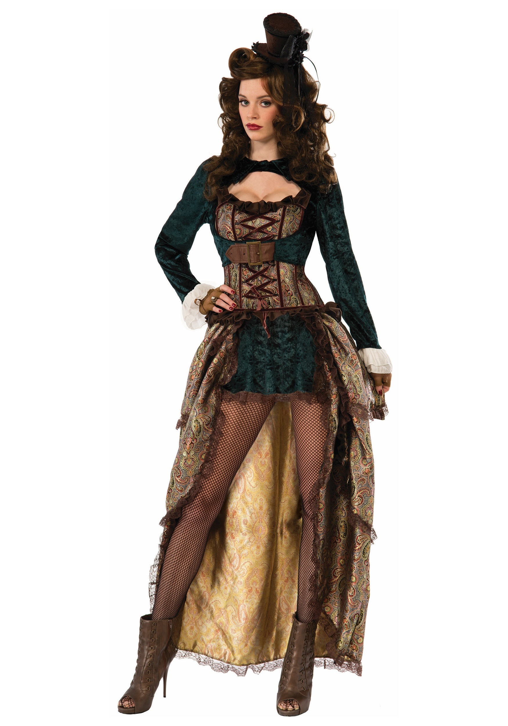 Women's Victorian Steampunk Costume : : Clothing, Shoes &  Accessories