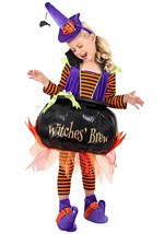 Toddler Cauldron Witch Costume alt 2