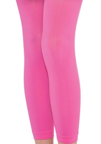 Click Here to buy Pink Adult Footless Tights from HalloweenCostumes, CDN Funds & Shipping