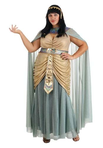 Click Here to buy Womens Plus Size Queen Cleopatra Costume | Plus Size Egyptian Costume from HalloweenCostumes, CDN Funds & Shipping