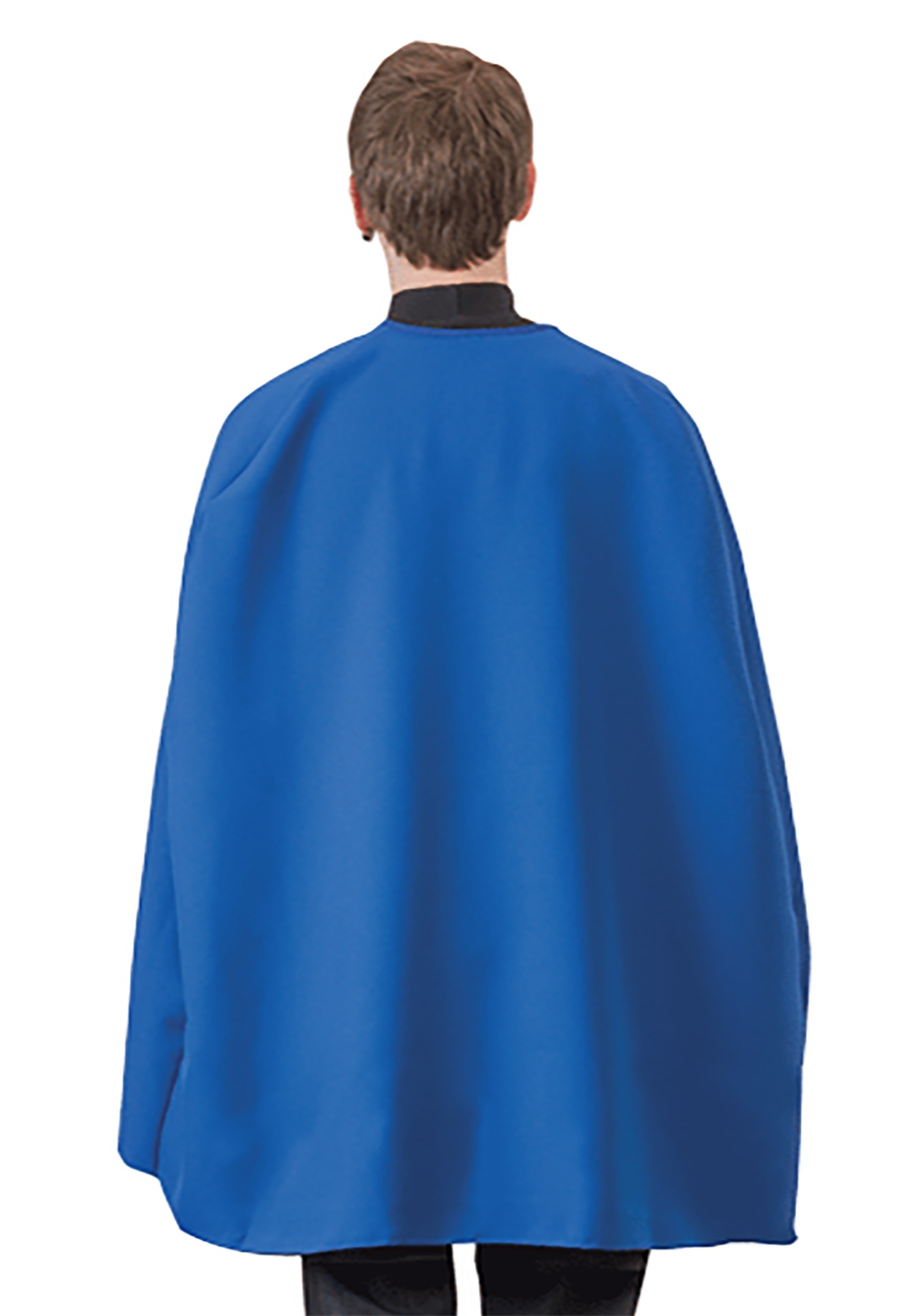 with mask 1 x Superhero Cape /&Mask One Size Adult costume blue Teen