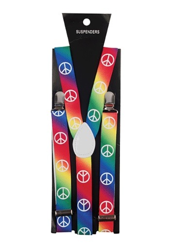 Click Here to buy Hippie Peace Sign Suspenders from HalloweenCostumes, CDN Funds & Shipping
