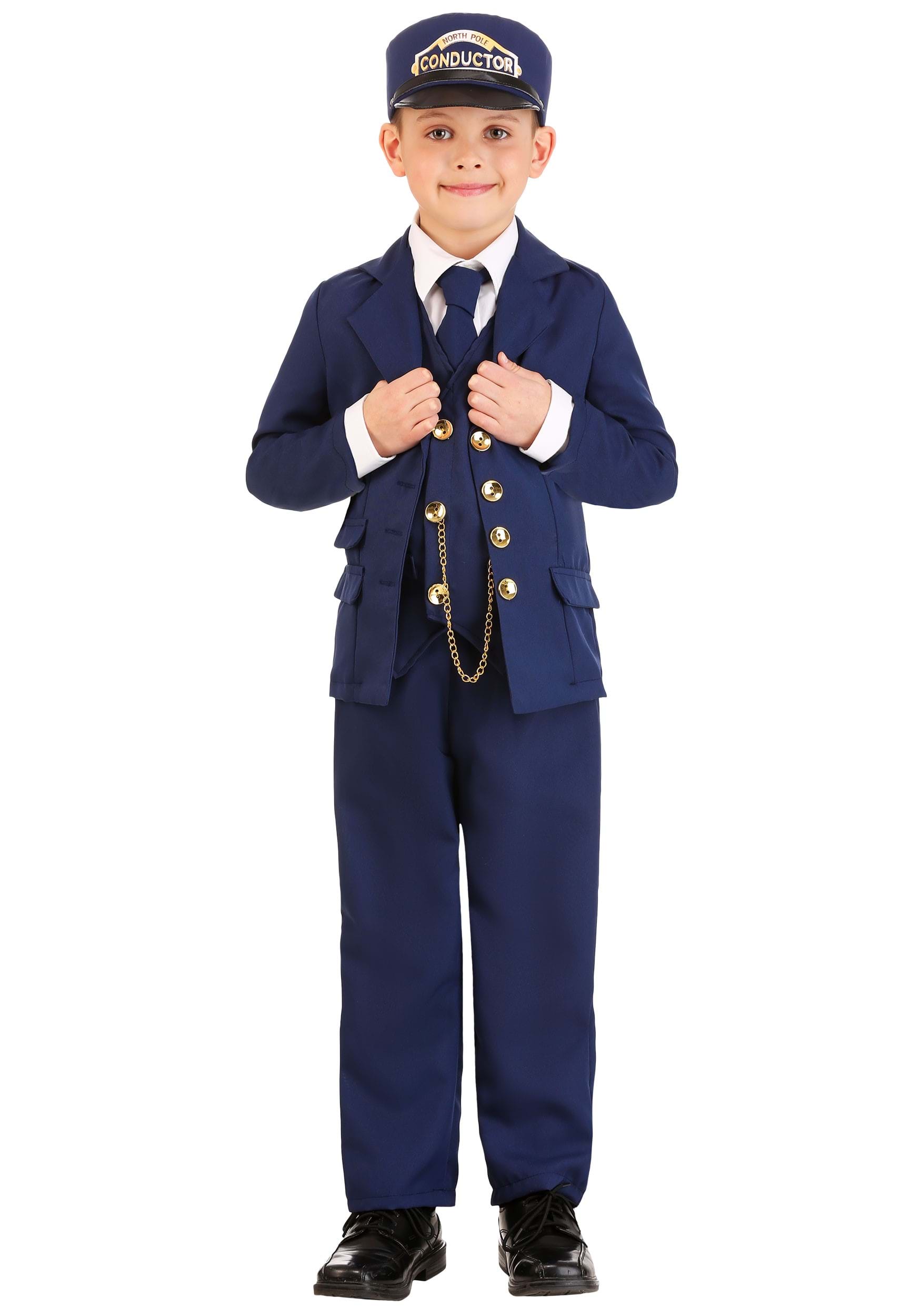 Boy's North Pole Train Conductor Costume | Polar Express Costumes