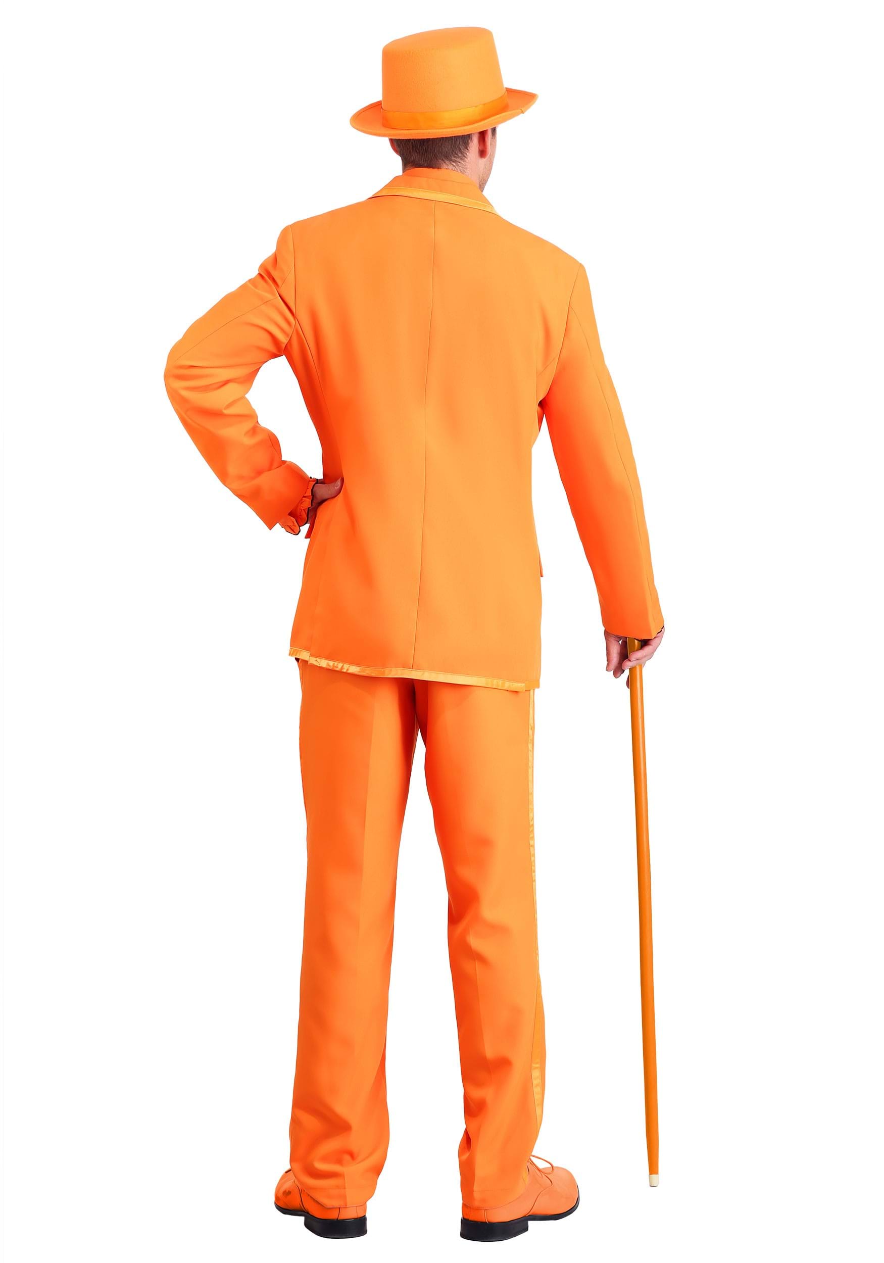Adult Orange Tuxedo Costume