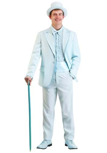 Powder Blue Tuxedo Adult Costume