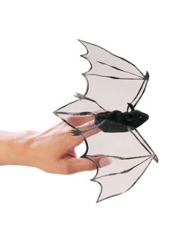 Folkmanis Mini Bat Finger Puppet