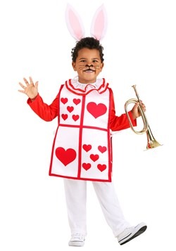 Toddler's Royal White Rabbit Costume