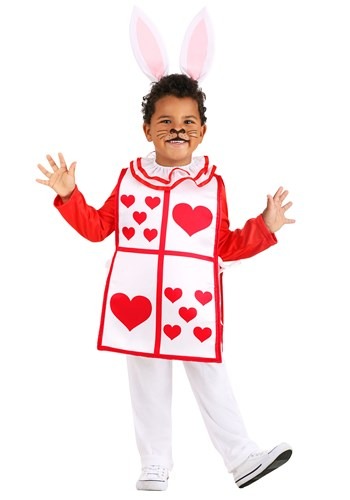 Click Here to buy Royal White Rabbit Toddlers Costume from HalloweenCostumes, CDN Funds & Shipping