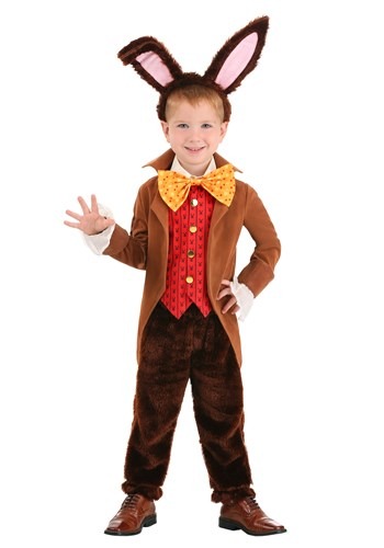 Click Here to buy Tea Time Toddlers March Hare Costume from HalloweenCostumes, CDN Funds & Shipping