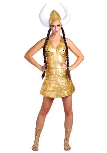 Click Here to buy Plus Size The Big Lebowski Maude Viking Womens Costume from HalloweenCostumes, CDN Funds & Shipping