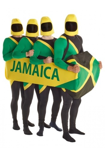 Jamaican Costume Prop Bobsled Team