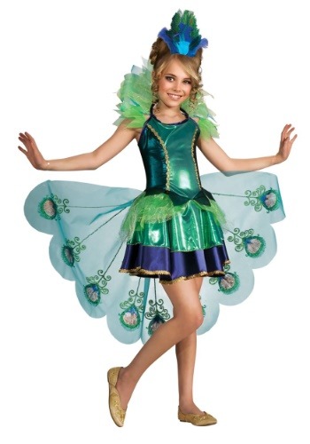 Peacock Child's Costume