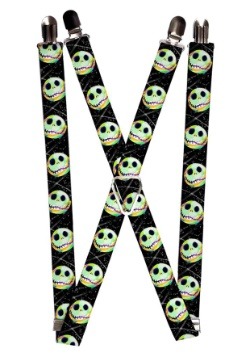 Nightmare Before Christmas Jack Glow 1" Suspenders