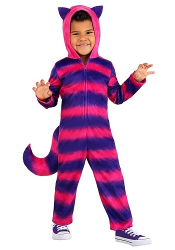 Click Here to buy Cheshire Cat Toddler Costume Onesie | Alice in Wonderland Costumes from HalloweenCostumes, CDN Funds & Shipping