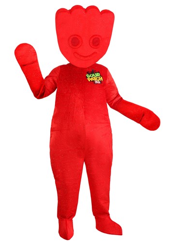 Click Here to buy Red Sour Patch Kids Costume for Adults from HalloweenCostumes, CDN Funds & Shipping