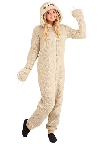Click Here to buy Sloth Onesie for Adults from HalloweenCostumes, CDN Funds & Shipping