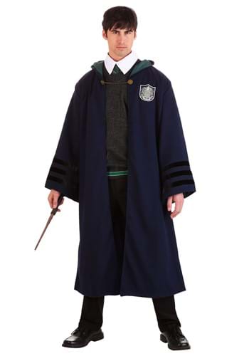 Click Here to buy Vintage Harry Potter Hogwarts Slytherin Robe from HalloweenCostumes, CDN Funds & Shipping