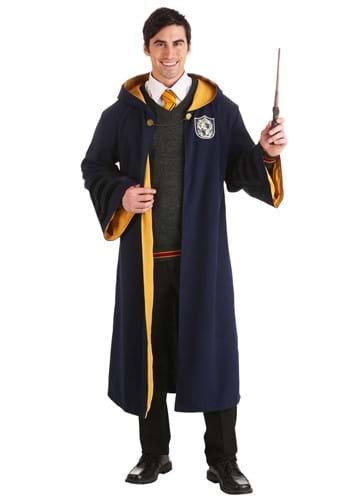 Click Here to buy Adults Vintage Harry Potter Hogwarts Hufflepuff Robe from HalloweenCostumes, CDN Funds & Shipping