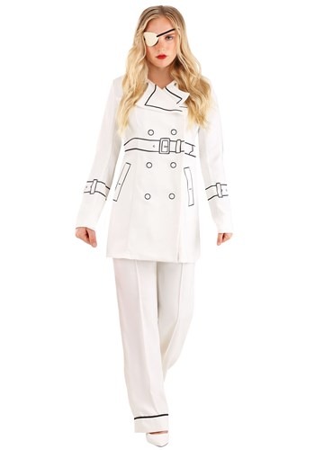 Click Here to buy Kill Bill Elle Driver Trench Coat Womens Costume from HalloweenCostumes, CDN Funds & Shipping