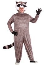 Plus Size Realistic Raccoon Costume Alt 2