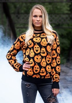 Pumpkin Frenzy Unisex Halloween Sweater 1