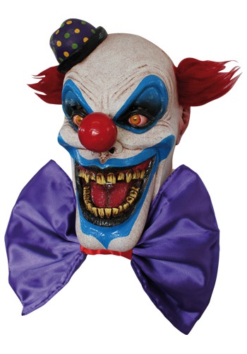 Scary Chompo the Clown Mask Costume