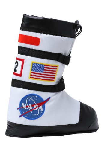 Kids White Astronaut Boots
