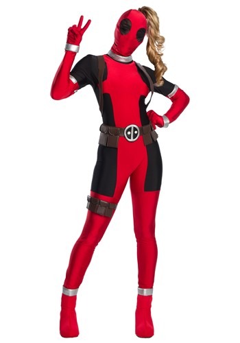 Click Here to buy Deadpool Womens Costume from HalloweenCostumes, CDN Funds & Shipping