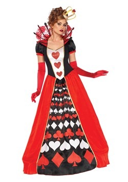 Women's Plus Size Deluxe Queen of Hearts