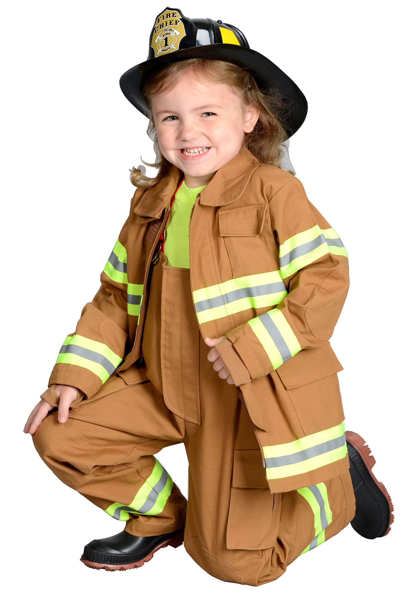 16+ Kids Firefighter Costume