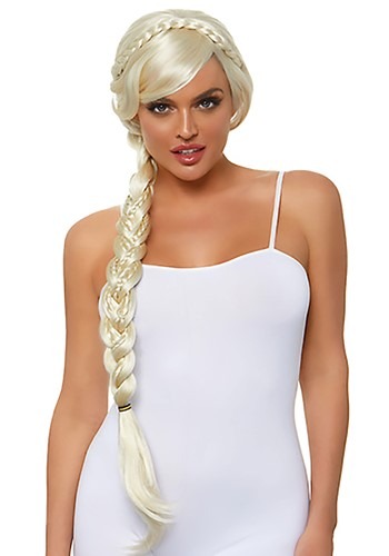 Click Here to buy Long Blonde Braid - Wig from HalloweenCostumes, CDN Funds & Shipping